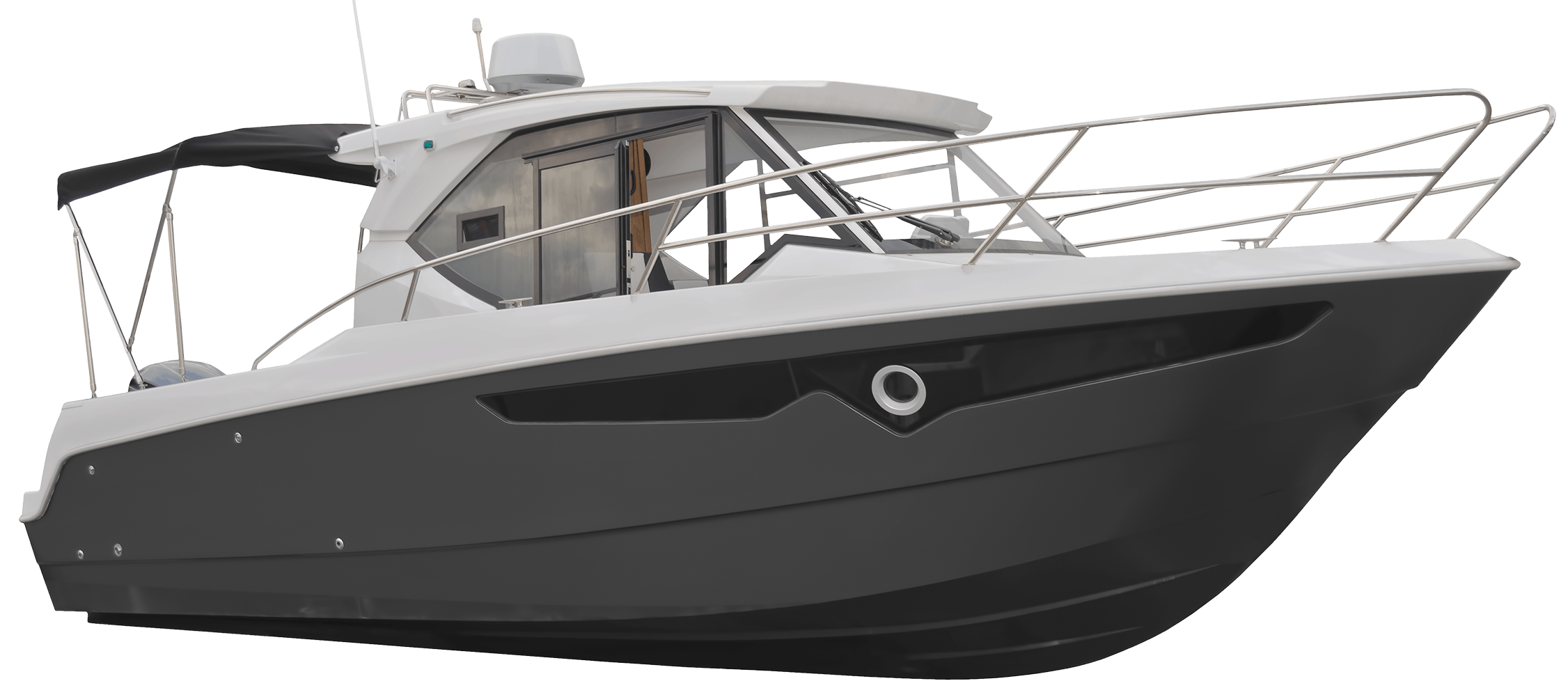 bateau à moteur